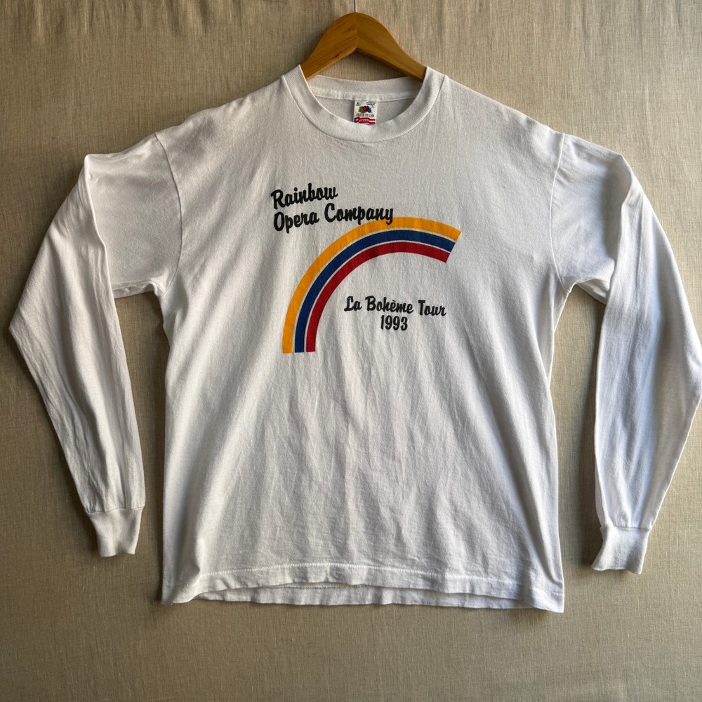 Rainbow Opera Company La Boheme 1993 Tour White Large